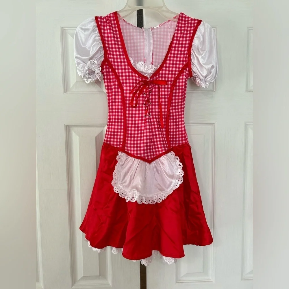 Costume little red riding hood girls size medium 8-10 halloween
